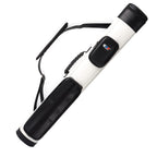 Gse 2X2 Deluxe Hard Billiard Pool Cue Stick Carrying Case, Billiard Cue Case, Billiards Accessories (Oval - White/Black)