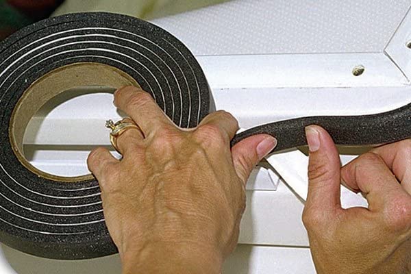 Taco Marine V30-0748B8-2 Hatch Tape - 1/4'' X 3/4'' X 8', Black