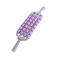 BNF Massage Roller Stick Sports Shoulders Gym Back Handheld ocks Roller VioletSporting GoodsFitness Running & YogaFitness Equ