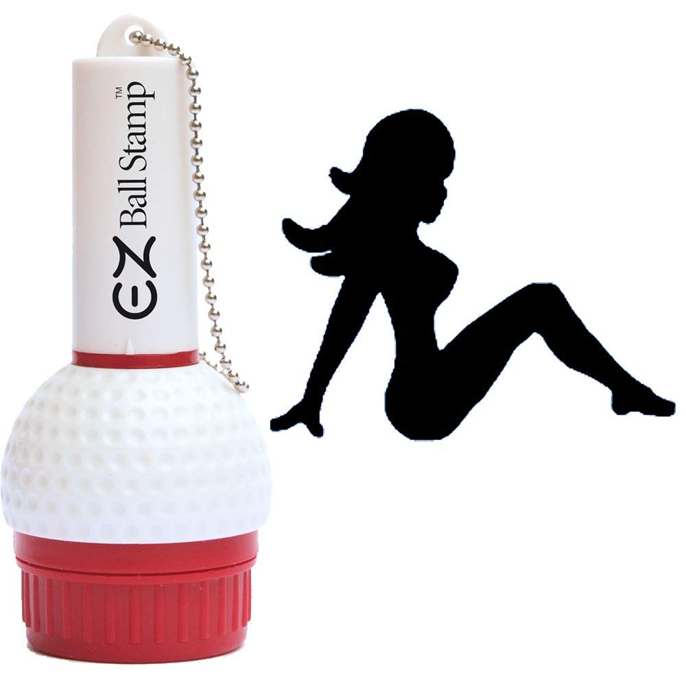 Promarking Ezballstamp Golf Ball Stamp Marker (Black Lady)