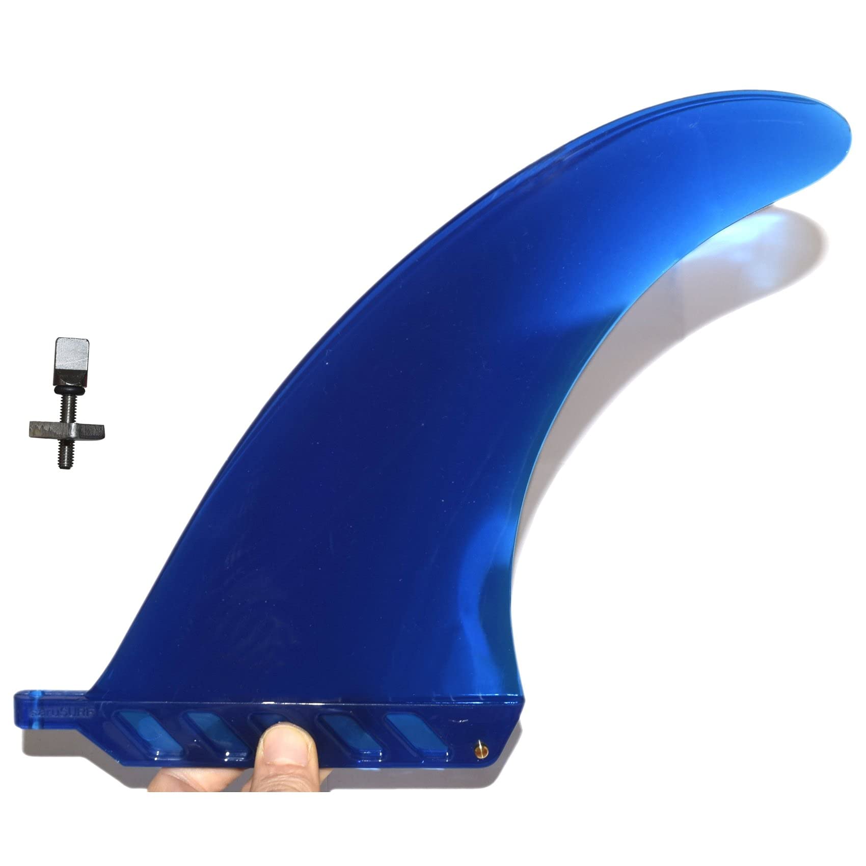 saruSURF 8 US Box Center fin Safety Flex Soft Replacement for Longboard/SUP/Stand up Paddleboard/River/Surf/Whitewater/airSUP / 