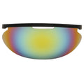 Diamond Iridium Baseball Face Mask Sun Visor, Multi Color