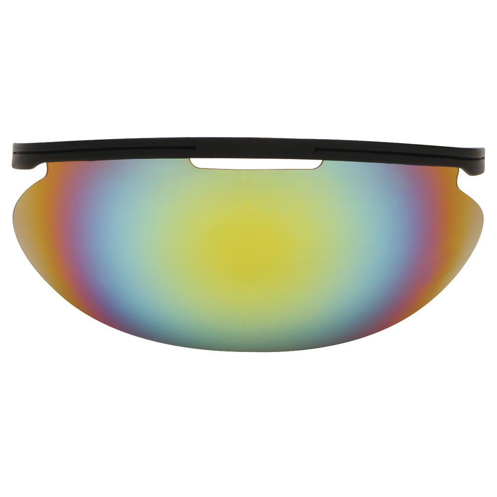 Diamond Iridium Baseball Face Mask Sun Visor, Multi Color