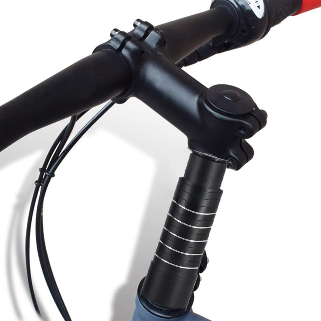 Bike Stem Riser Bike Fork Stem Extender Bicycle Handlebar Raiser Head Up Adapter Suitable For Mountain Bike, Road Bike, Mtb, Bmx