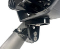 Large Base Adjustable Light Mount Black