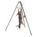 Guide Gear Tripod Portable Game Hanger Deer Hoist Lift System For Hunting, Hide Skinning, Field Dressing