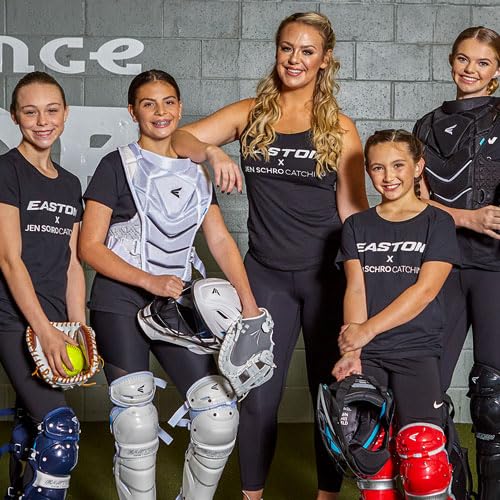 Easton | JEN SCHRO THE VERY BEST Fastpitch Softball Catchers Set | Charcoal | Medium