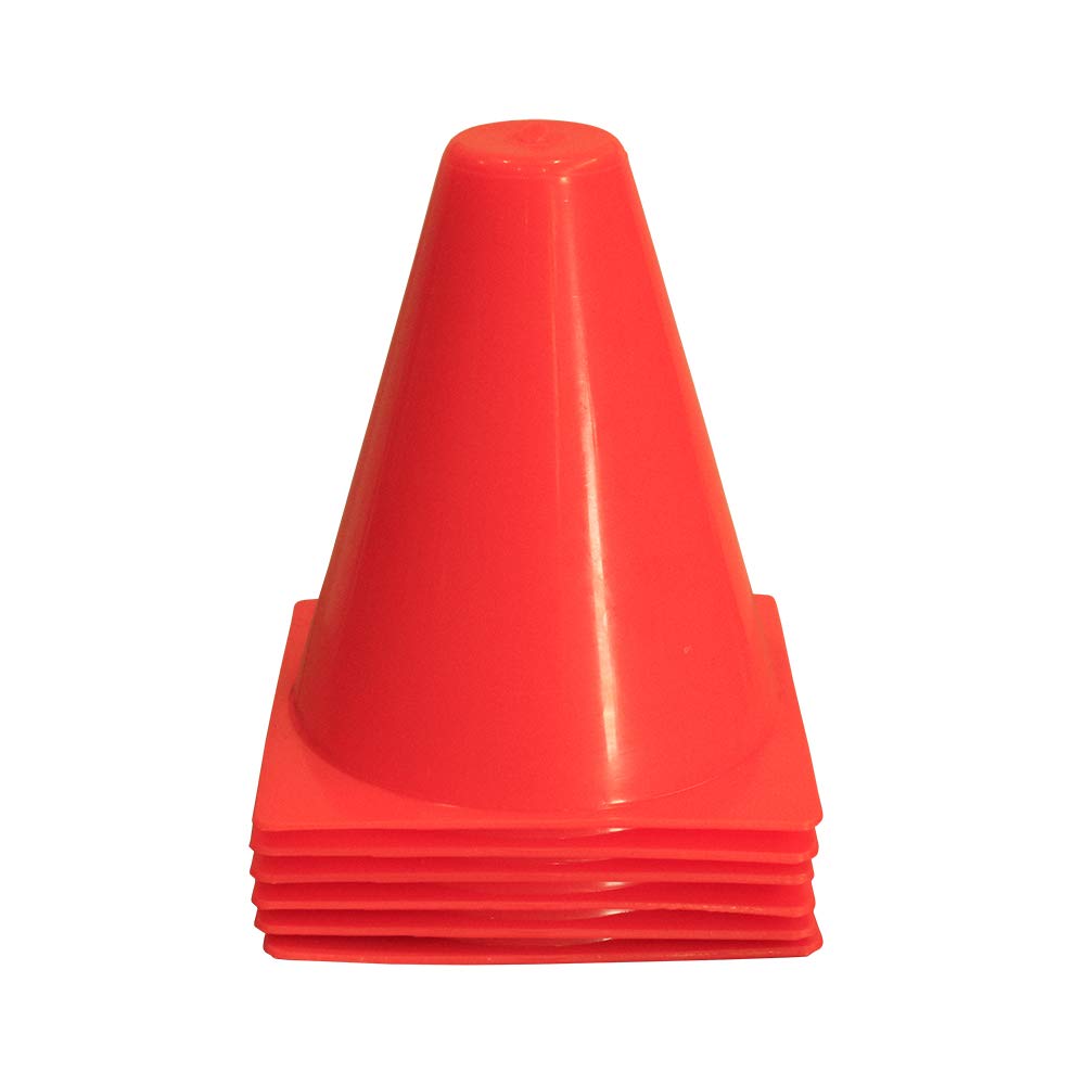 Amber Athletic Gear Set Of 6 Agility Cone, 6''