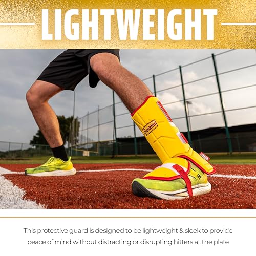 Franklin Sport Baseball + Softball Leg Guard - Prt Series Youth Shin + Foot Shield For Batting - Protective Leg + Ankle Guard Wi