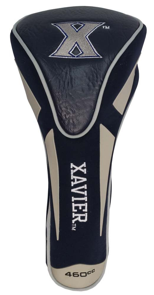 Team Golf NCAA Xavier Musketeers Single Apex Driver Head Cover Golf Club Single Apex Driver Headcover, Fits All Oversized Clubs,