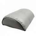 UJEAVETTE Slim Pilates Headrest Cushion Padded Reformer Headrest Pad LeatherLike Pilates Reformer Pillow Stitched, Gray