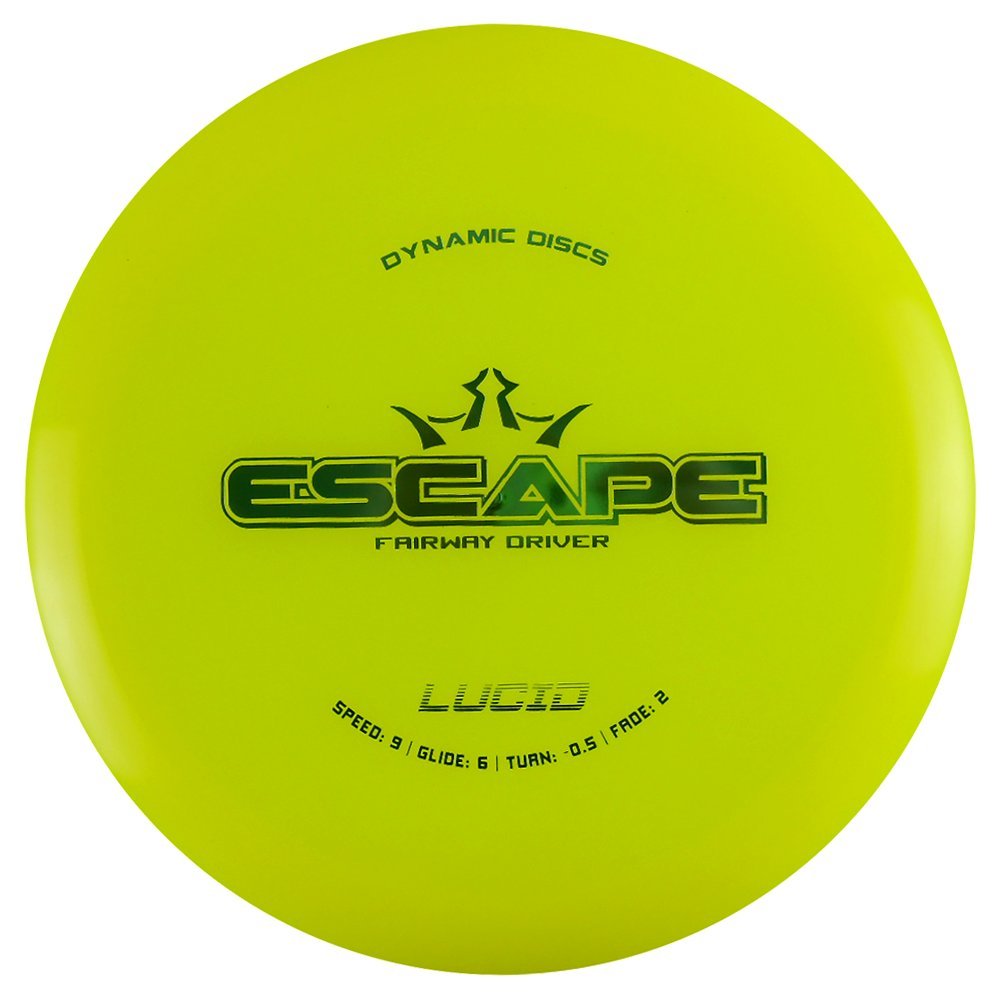 Dynamic Discs Lucid Escape Fairway Driver Golf Disc [Colors May Vary] - 173-176G