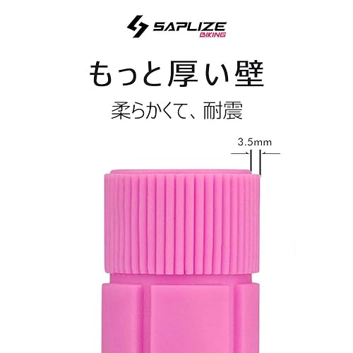 Saplize Bike Handlebar Grips, For Kids Girls Boys Bikes, Balance Bikes, Road Bikes And Scooters, Length 49, With Tassel Streamer