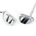 Orlimar Golf Tangent T1 Mallet Mens Left Handed Putter with Free Headcover, Silver/Black
