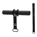 MYADDICTION Wrist Roller Anti Slip Gym with Hand Grip Arm Forearm Strengthener Exerciser Black