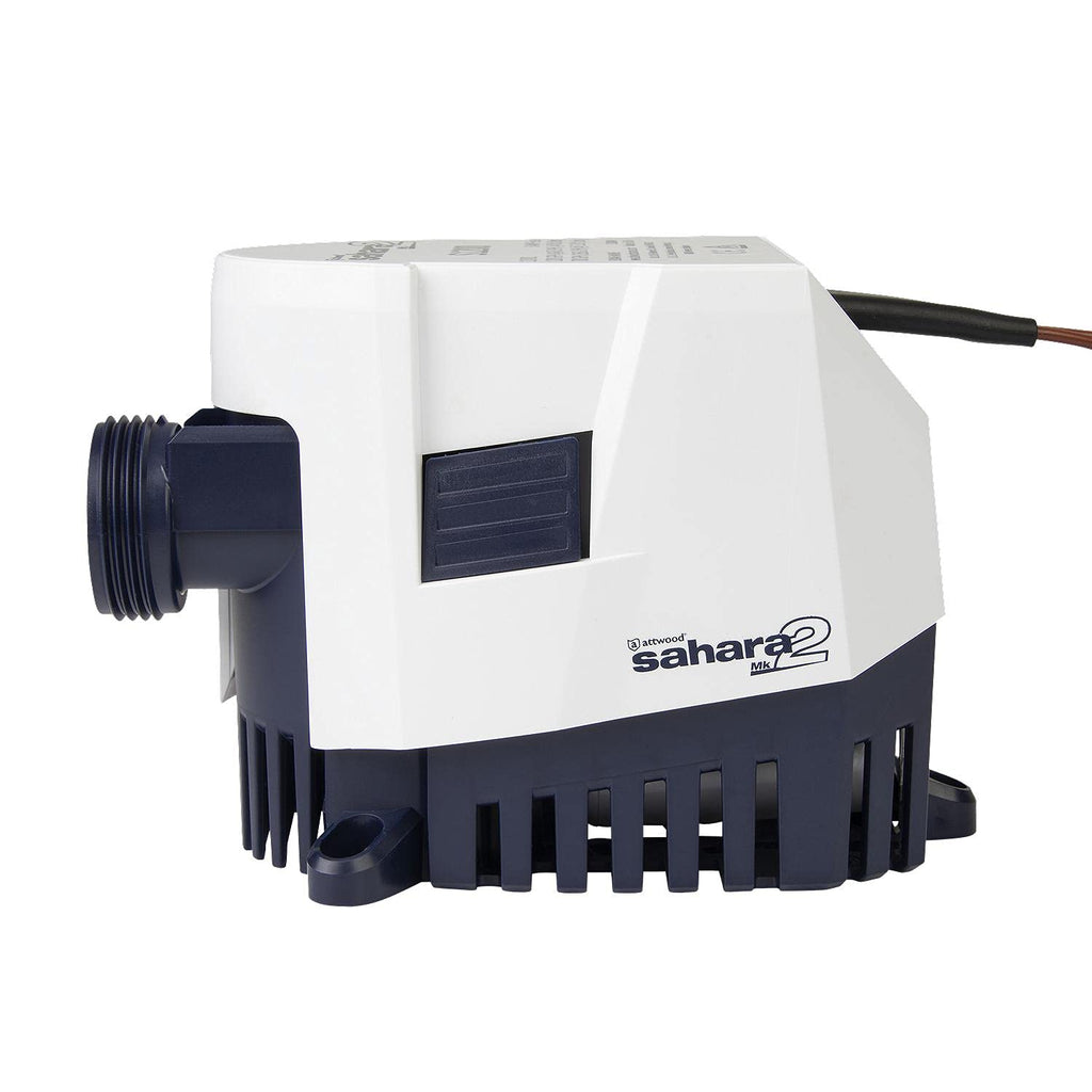 Attwood 5512-7 Sahara Mk2 1200 Gph 12-Volt Automatic Bilge Pump