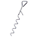 Acecamp Corkscrew Steel Peg, Spiral Dog Tie Out Leash Stake Anchor For Securing A Backyard, Outdoor, Tents, Camping, Hiking, Bac