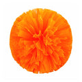 Puzine 2Pack 12'' Cheerleading Pom Poms With New Handle For Team Spirit Sports Dance Cheering Kids Adults(Orange)