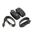 Double Snap Belt Keepers, Silicon Duty Keeper for 2 Belt Concealed Carry, 4-Pack