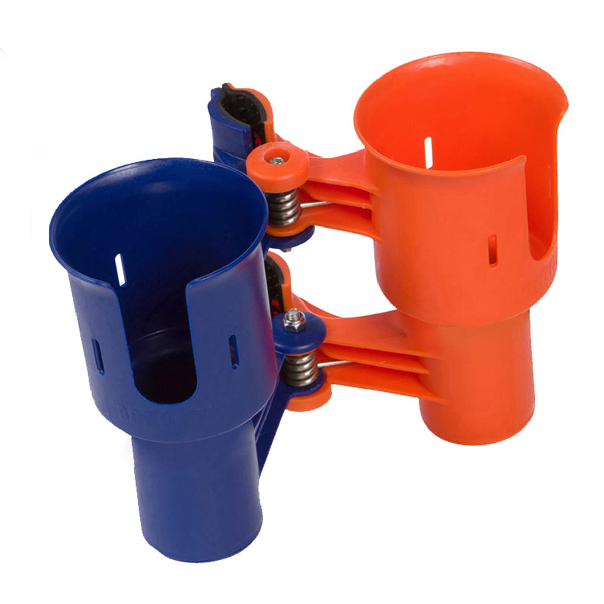 Robocup, (Navy & Orange), Best Cup Holder For Drinks, Fishing Rod/Pole, Boat, Beach Chair, Golf Cart, Wheelchair, Walker, Drum S