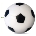 Cabax Foosball Table Replacement Foosballs 36Mm Game Table Size Black And White Tabletop Soccer Balls - 6 Pack