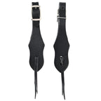 Hilason Black 3/4'' Slobber Straps For Rein-Water Loop Ties Quick Change Buckle Black  Slobber Straps  Slobber Straps For Horses
