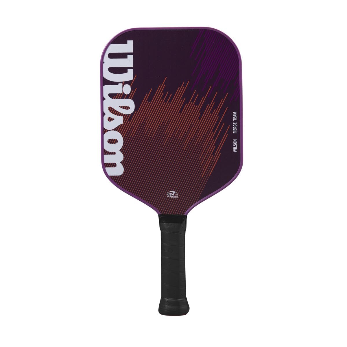 Wilson Fierce Team 13Mm Pickleball Paddle - Grip Size 2-4 1/4'', Purple