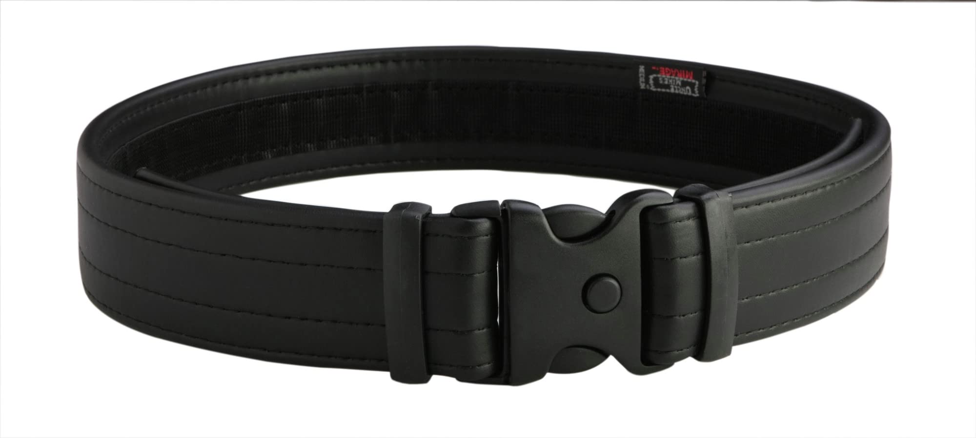 Uncle Mike'S Law Enforcement Mirage Plain Ultra Duty Belts (Medium, Black)