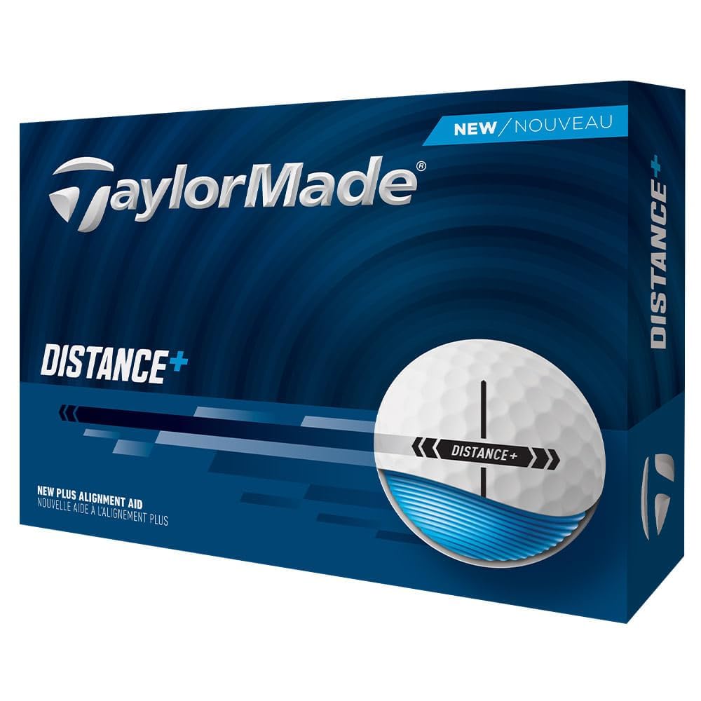 Taylormade Golf 2025 Distance + White One Dozen