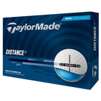 Taylormade Golf 2025 Distance + White One Dozen