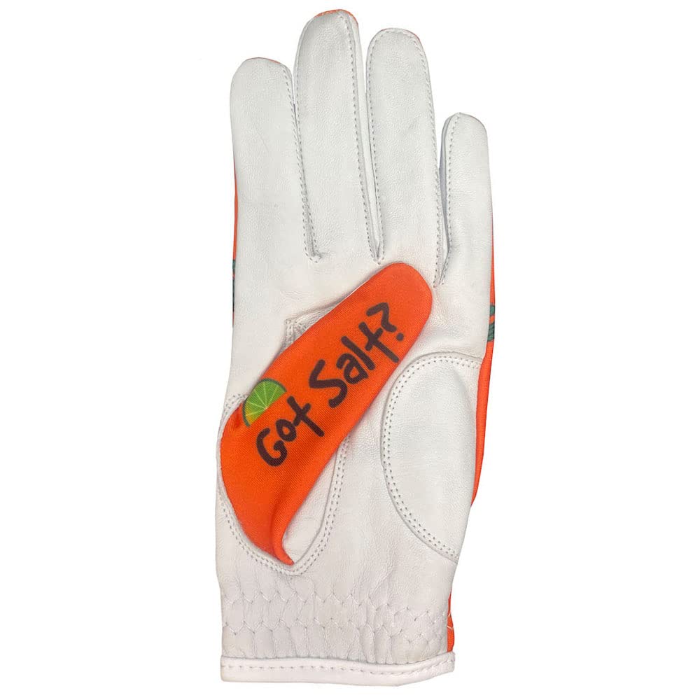 Giggle Golf Women'S Golf Glove (X-Large, Worn On Right Hand, Fiesta (New))