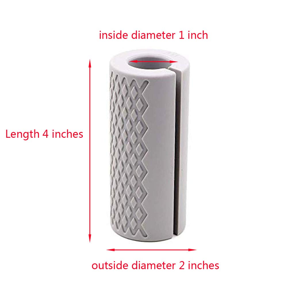 Iadumo Weight Thick Grips,Gym Dumbbell Grip,Thick Bar Training Adapter For Fat Bar Weight Lifting And Cable Attachments Fitness