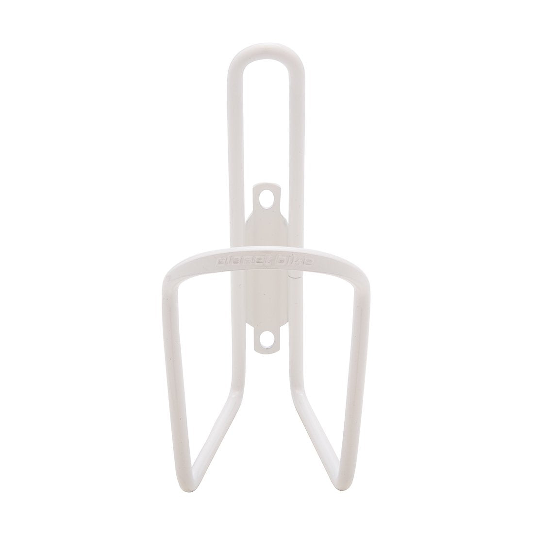 Planet Bike Alloy Aluminum Water Bottle Cage, White