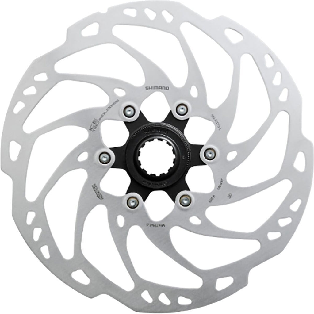 Shimano Slx Sm-Rt70-L Disc Brake Rotor - 203Mm, Center Lock, Silver