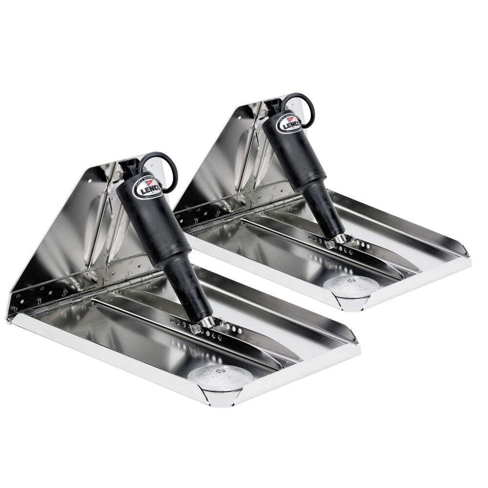 Lenco 14'' X 12'' Heavy Duty Performance Trim Tab Kit W/O Switch