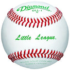 Diamond Sports 6-Gallon Ball Bucket With 30 Dll-1 Little League Baseballs, Black