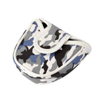 Gooaction Camo Blue Golf Mallet Putter Head Cover Magnetic Closure With Camouflage Creative Pattern Synthetic Leather Putters He