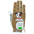 Giggle Golf Women s Golf Glove (Medium, Worn On Right Hand, Dog)