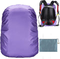 Evotopf Waterproof Backpack Rain Cover With Adjustable Anti Slip Buckle Strap & Sliver Coating Reinforced Inner Layer For Campin