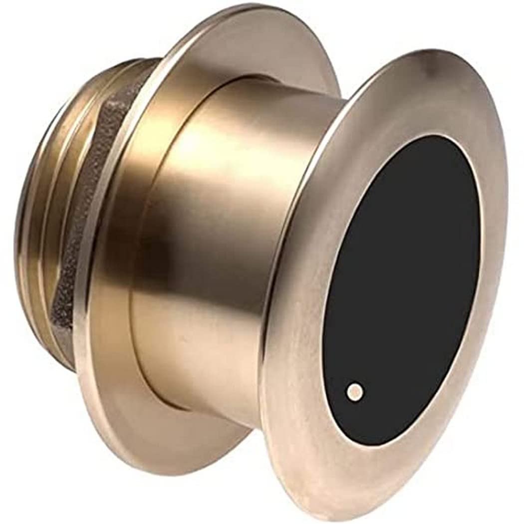 Bronze Tilted Thru-Hull Transducer With Depth & Temperature [12 Tilt] - Airmar B175L