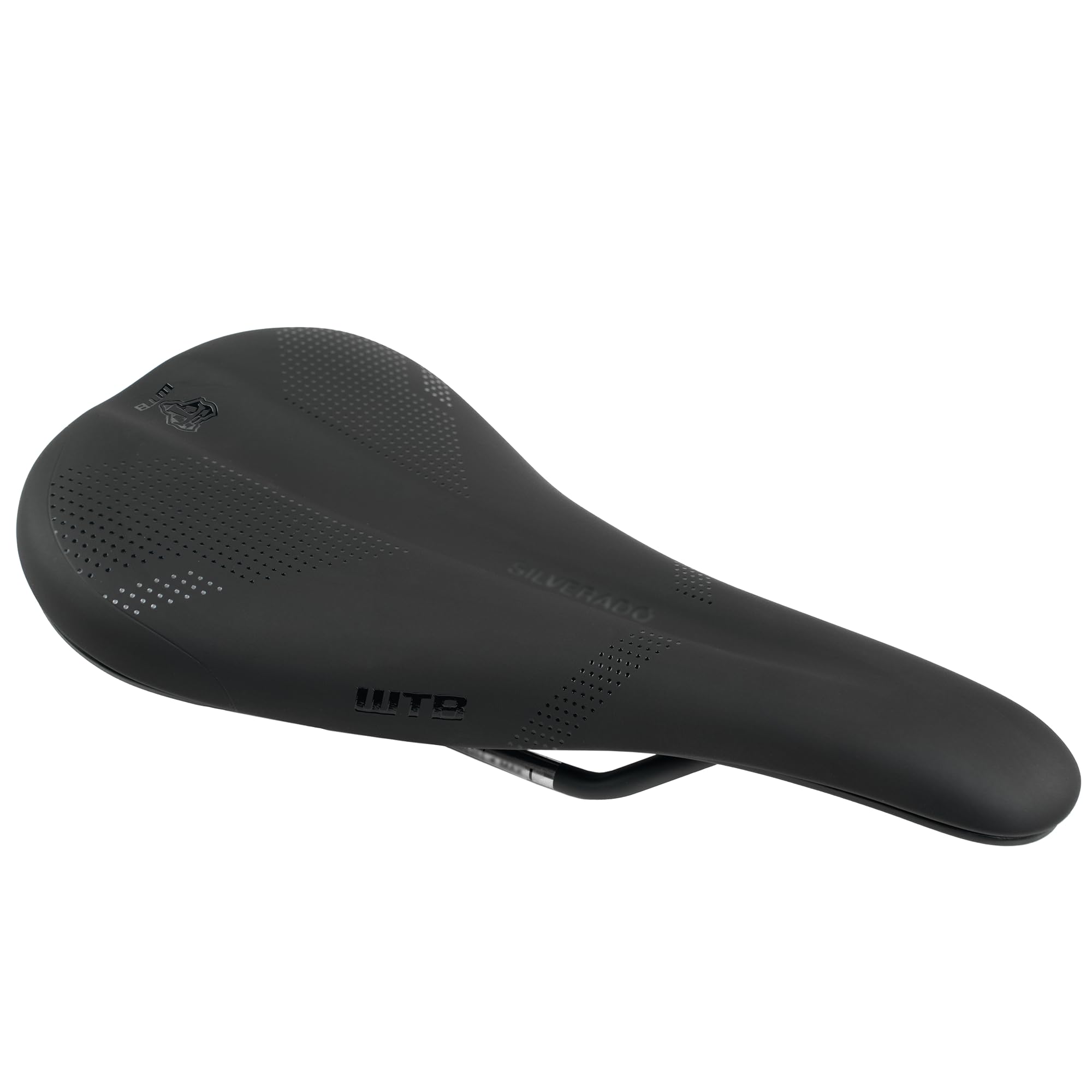 WTB Silverado Bike Seat (Saddle) - Thin Padding - Fusion Form Base - Mountain, Gravel & Road (Stainless Steel Rail)
