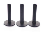 A99 Golf 3Pcs/Pack Ultra Long Rubber Tees Black Color 3 3/4'' (95Mm) Indoor Outdoor Simulator Home Use