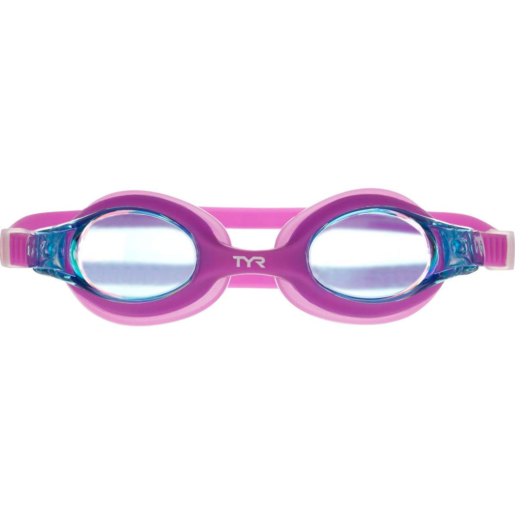 Tyr Swimple Youth Metallized Goggle (Berry Fizz)