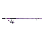 Shakespeare Jellyfish Spinning Reel And Fishing Rod Combo, Purple, 5'6'' - Medium - 2Pc