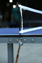 6 Ft Table Tennis Table Ping-Pong Tables Set - 100% Preassembled Foldable & Portable Tables With All-Weather Aluminum Composite