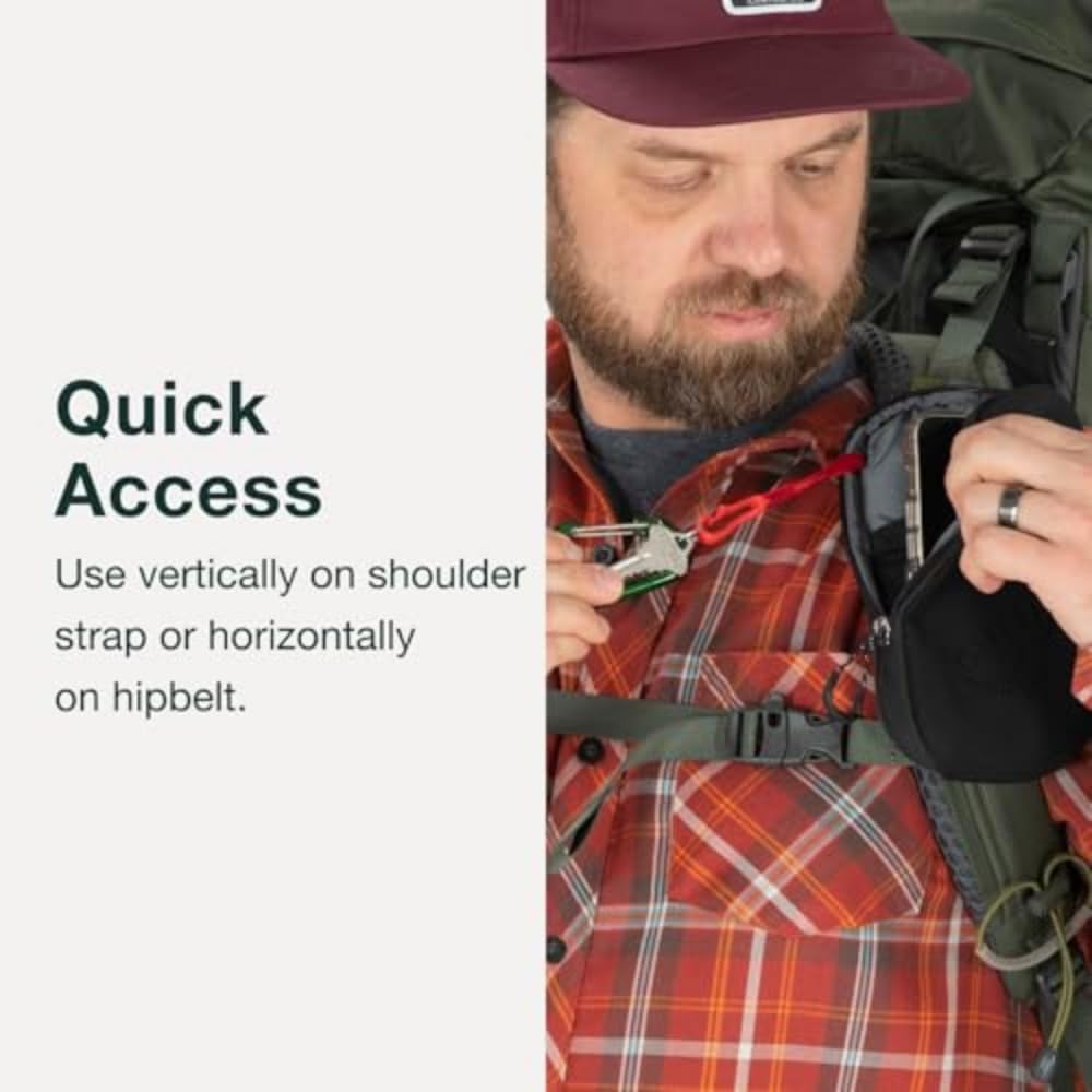 Osprey Padded Pack Pocket, Black