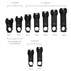Redshift Shockstop Suspension Stem 6 Degree X 90Mm Shock-Absorbing Bike Stem For Road, Gravel, E-Bikes, And Hybrid Bicycles