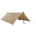 Slumberjack Satellite Tarp & Shelter, Khaki - 10X8.5 - Compact, Lightweight, Waterproof, Multi-Pitch Camping Tarp
