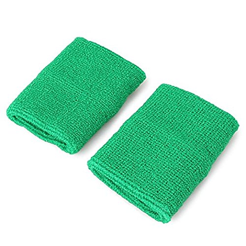 Stoncel 12 Pairs Colorful Sports Wristbands Cotton Sweatband Wristbands Wrist Sweatbands Wrist Sweat Bands For Tennis,Sport, Bas