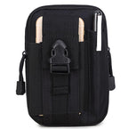 Nucamper Tactical Molle Edc Waist Pouch Compact Bag, Multi-Purpose Utility Tactical Pouch Belt Cell Phone Holder For Workout Hik